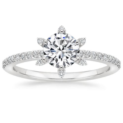 Belsant 0.20 - 3.00 Carat Natural 6 Prong  Diamond Ring