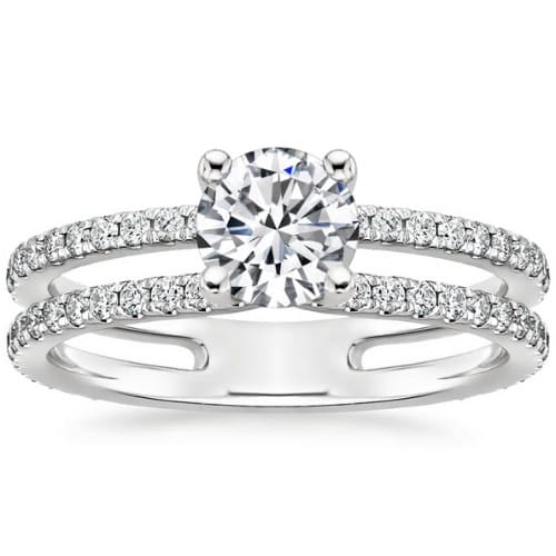 Casi 0.20 - 3.00 Carat Natural 4 Prong  Diamond Ring