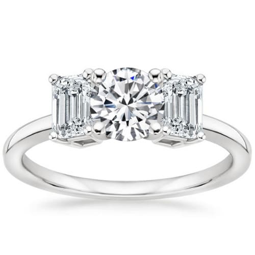 Cordelia 0.20 - 3.00 Carat Natural 4 Prong Set  Diamond Ring
