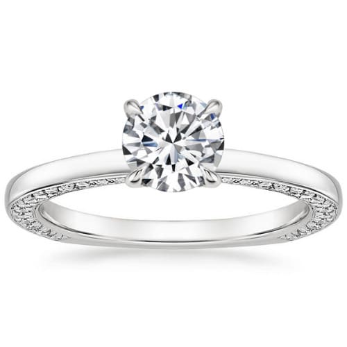 Bemma 0.20 - 3.00 Carat Natural 4 Prong Set  Diamond Ring