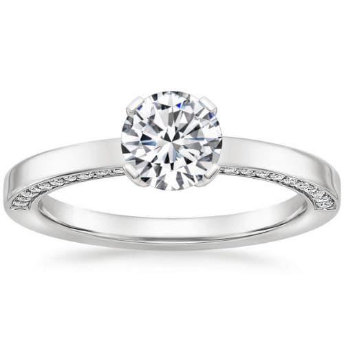 Cambree 0.20 - 3.00 Carat Natural 4 Prong Set  Diamond Ring