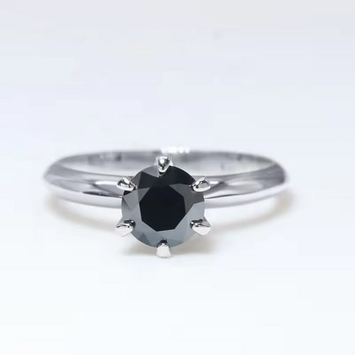 Arietta 0.50 - 2.00 Carat Black  Diamond Ring