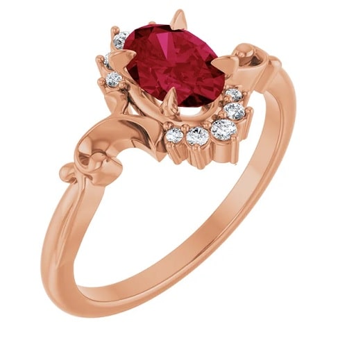 Zuriel Natural Ruby 