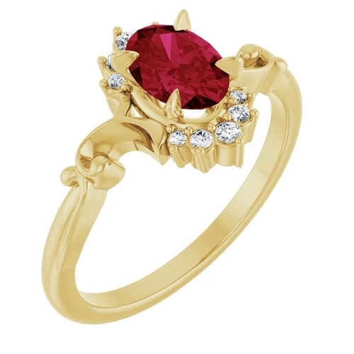 Zuriel Natural Ruby 