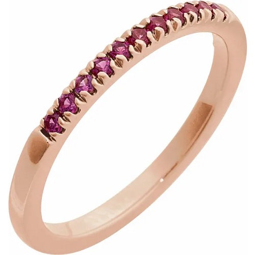 Xayah Natural Ruby  Engagement Ring