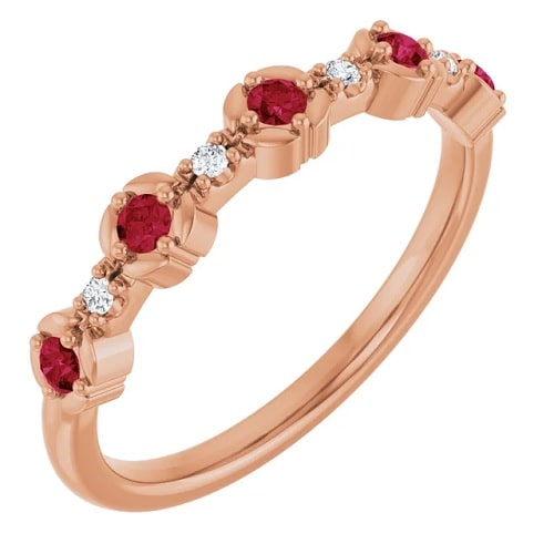Luna Natural Ruby 