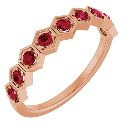 Leia Natural Ruby 