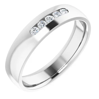 Dedre 0.10 Carat Natural Bezel  Diamond Ring