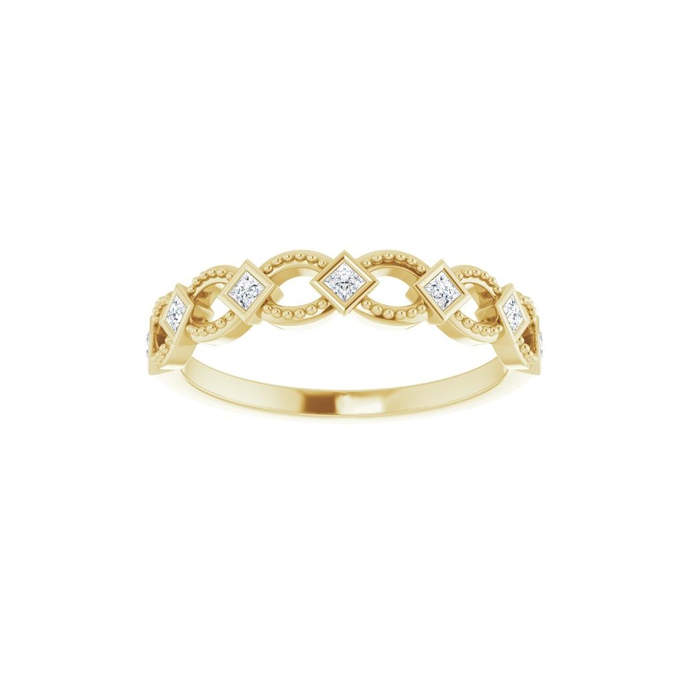 Dineo Lab-Created Bezel  Diamond Ring