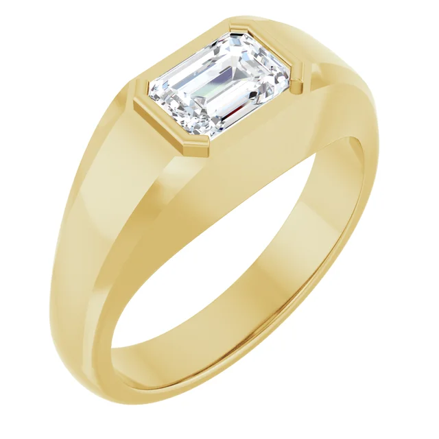 Dawana Natural Bezel  Diamond Ring