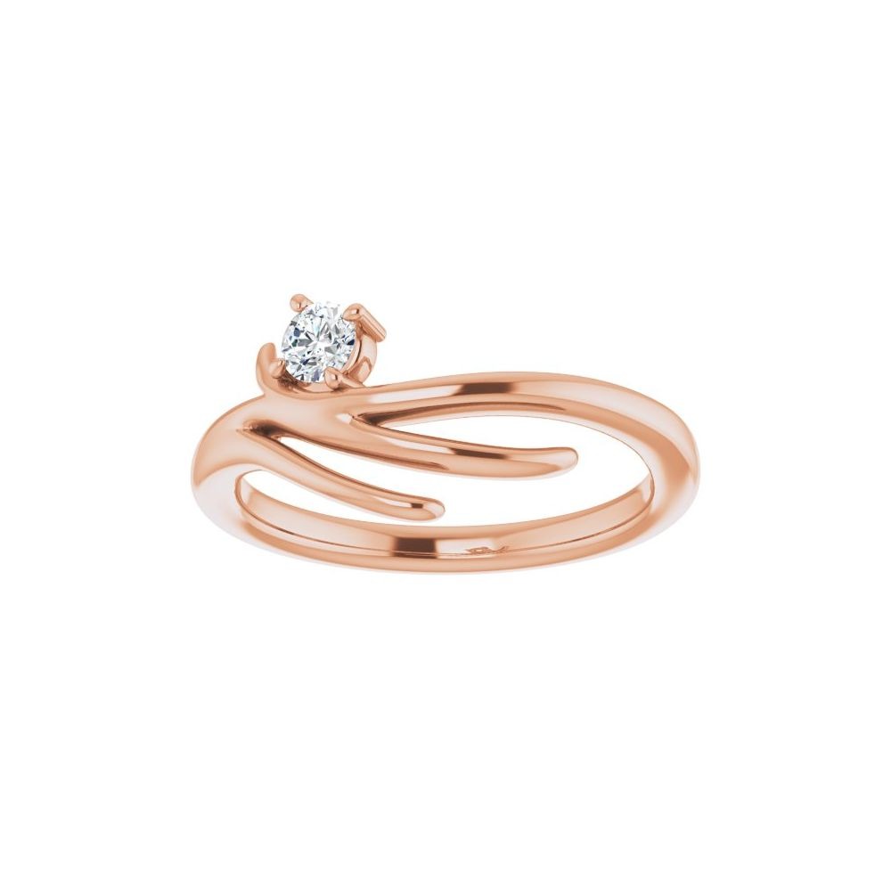 Deonne Natural 4 Prong  Diamond Ring