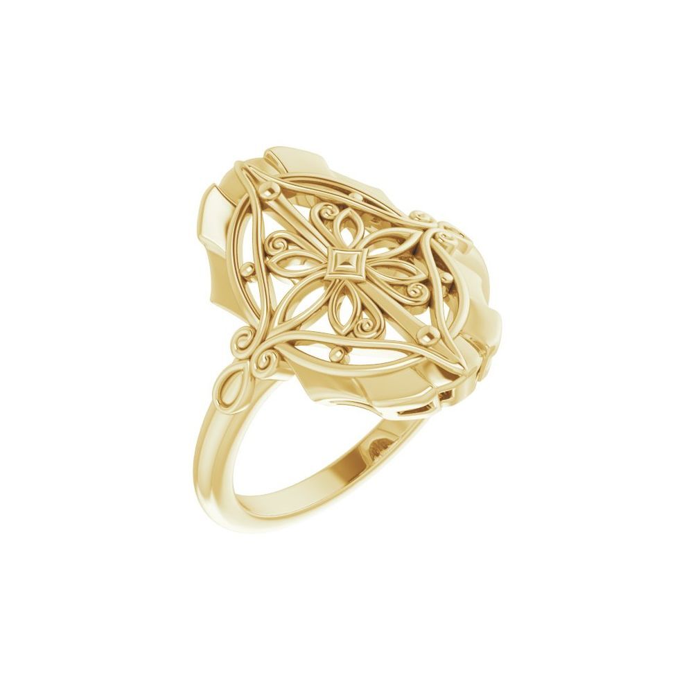 Elegant and Timeless Vintage-Inspired Ring 