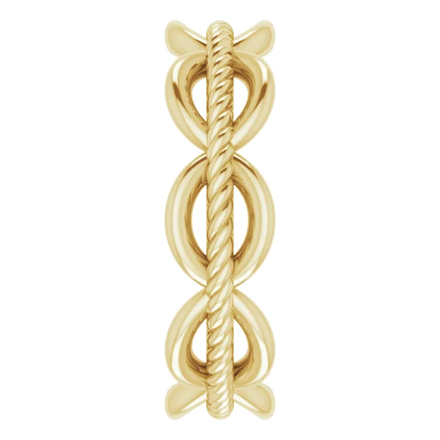 Intricate Gold Chain Link Bracelet