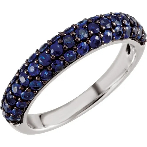 Nyelle 1.47 Carat Blue Sapphire  Wedding Ring