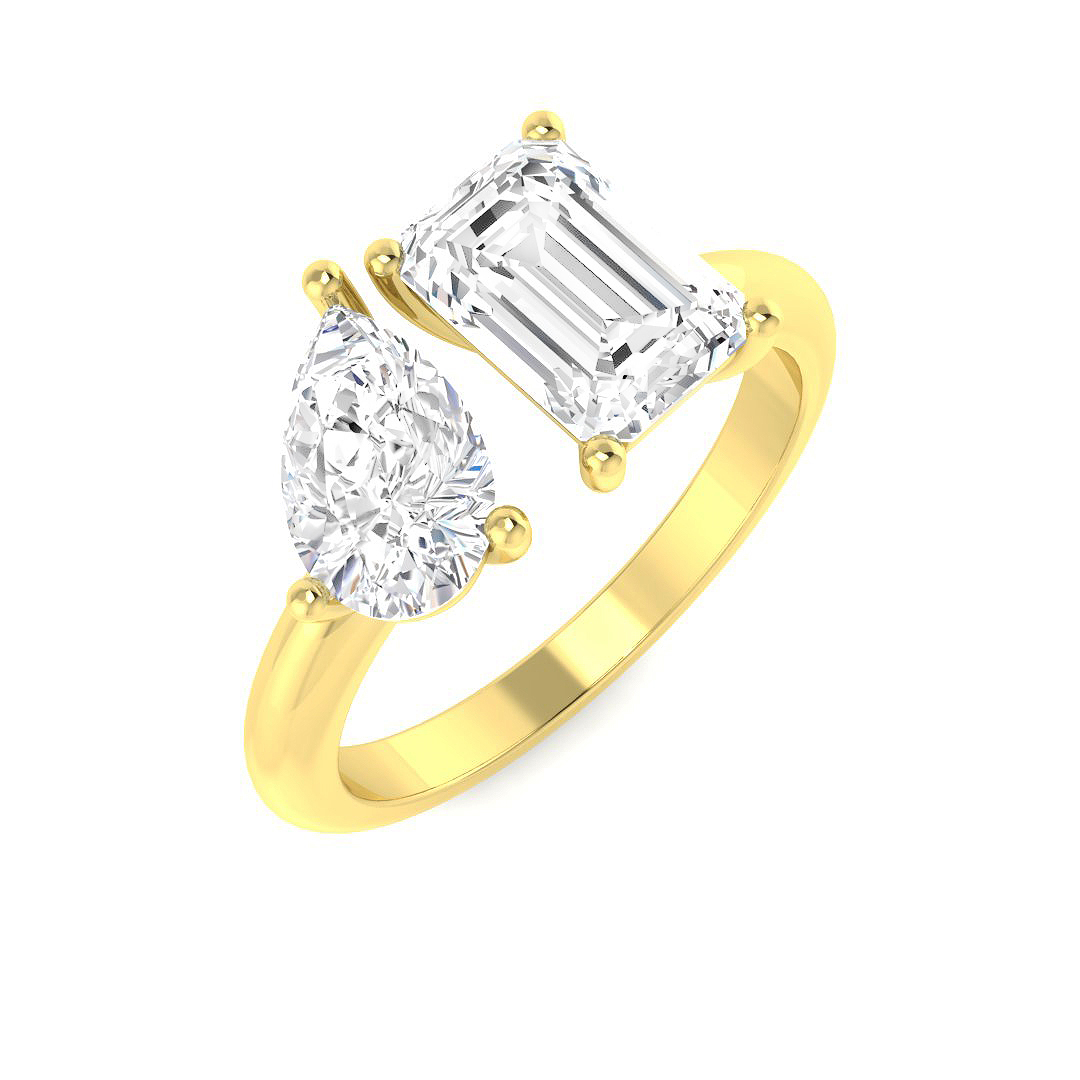 Naira Lab-Created Prong Set Diamond Ring