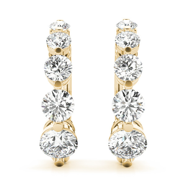 Penelope Natural  Diamond Earrings
