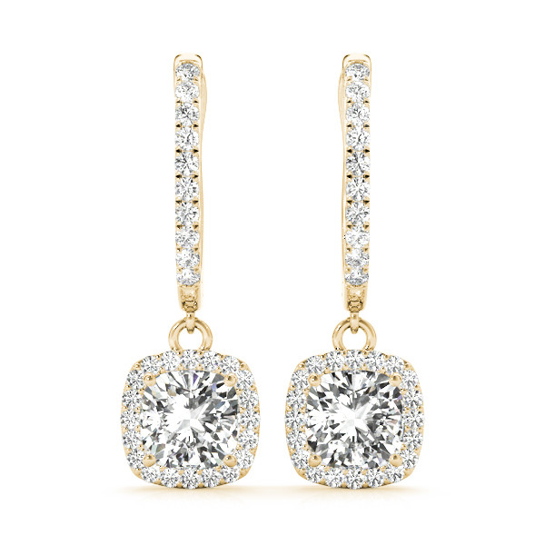 Alitza Natural 4 Prong Diamond Earrings