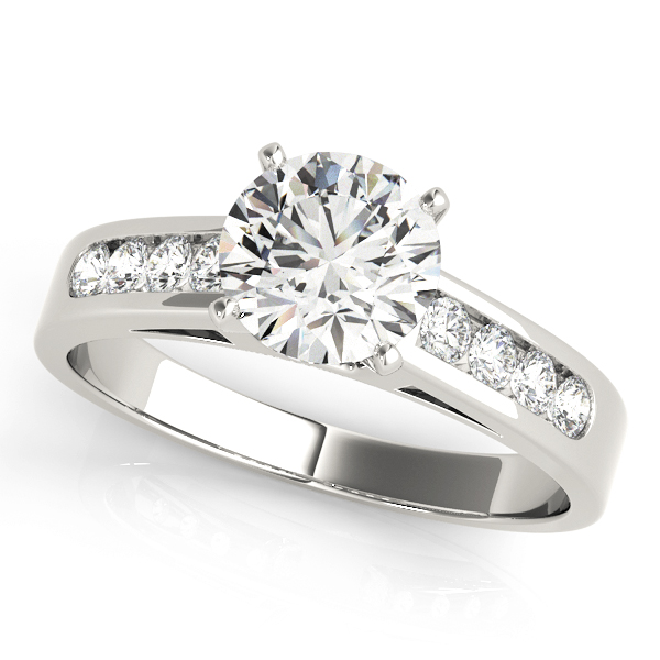 Zahra Lab-Created 4 Prong Setting Diamond Ring