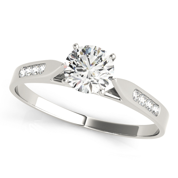 Zakiyah Lab-Created 4 Prong Setting Diamond Ring