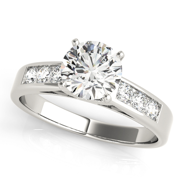 Zackary Lab-Created 4 Prong Setting Diamond Ring