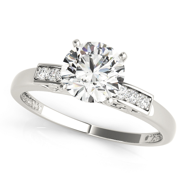 Zaidan Lab-Created 4 Prong Setting Diamond Ring