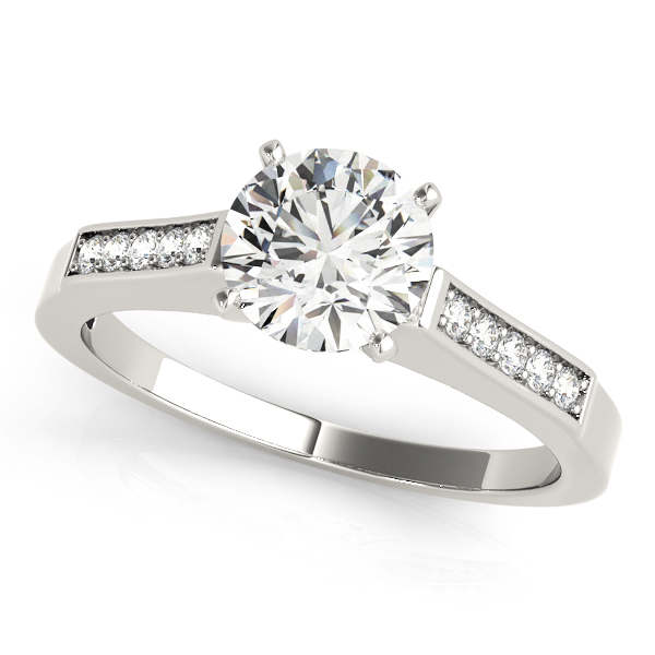 Zayleigh Lab-Created 4 Prong Setting Diamond Ring
