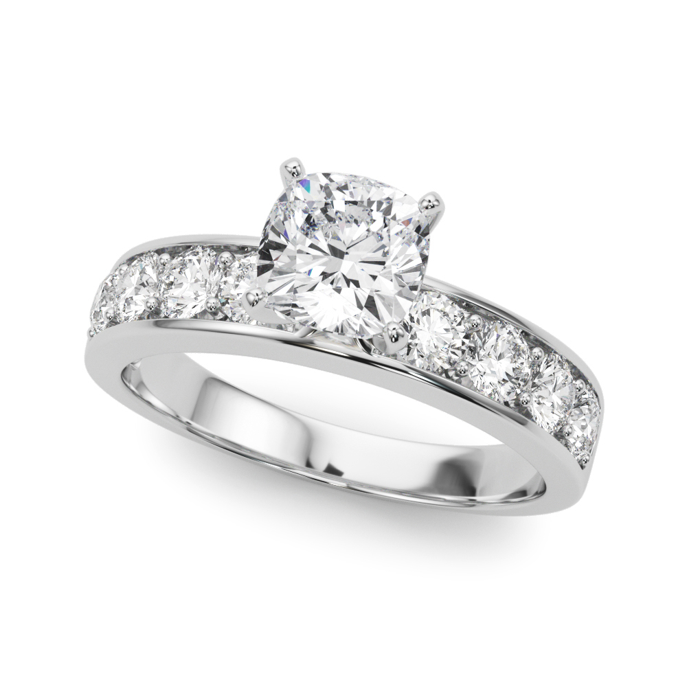 Zaria Lab-Created 4 Prong Setting Diamond Ring