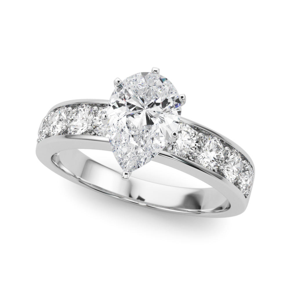 Zavier Lab-Created 6 Prong Setting Diamond Ring