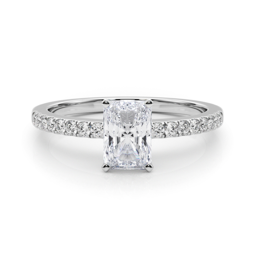 Creeda Natural 4 Prong Diamond Ring