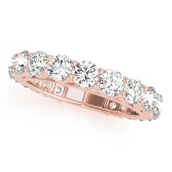 Jenolia Natural Shared prong set  Diamond Ring