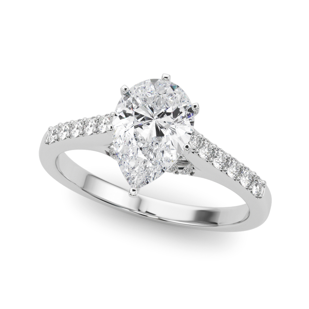 Zayon Lab-Created 6 Prong Setting Diamond Ring