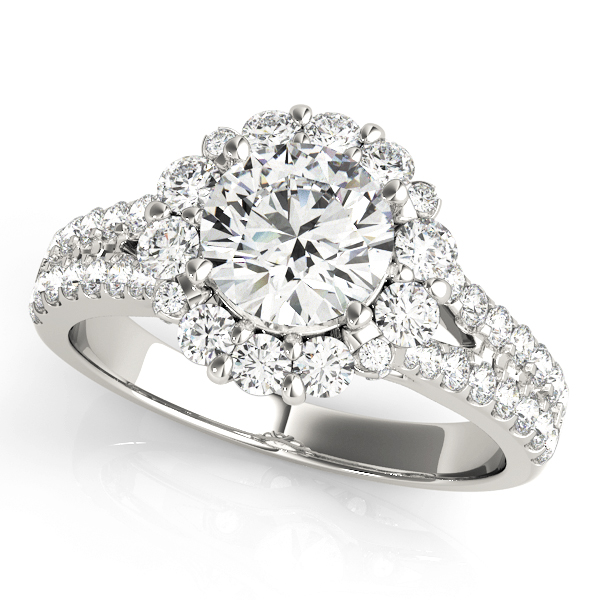 Jeslin Natural 4 Prong Diamond Ring