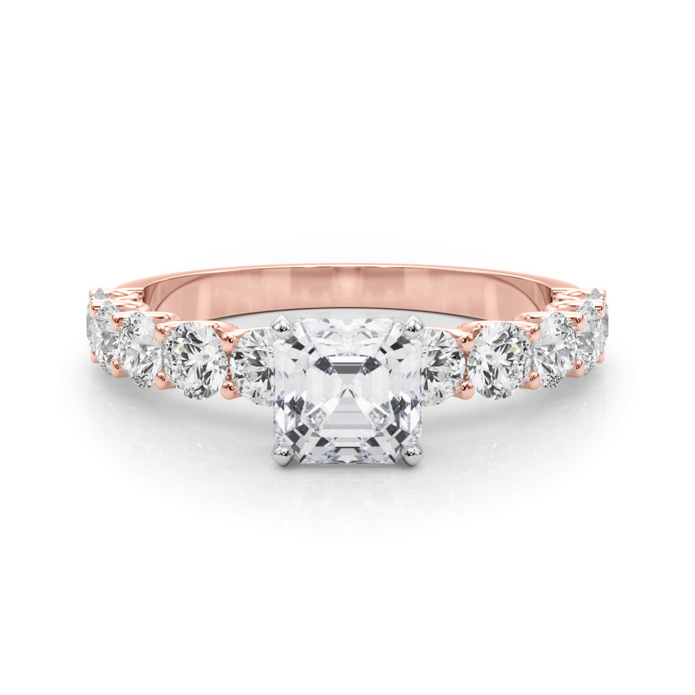 Treeza Natural 4 Prong Diamond Ring