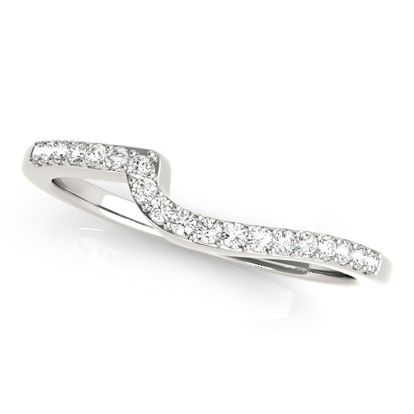 Xaria Natural Diamond Pave Setting Wedding Ring
