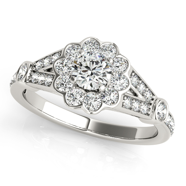 Alianah Natural 4 Prong Diamond Ring