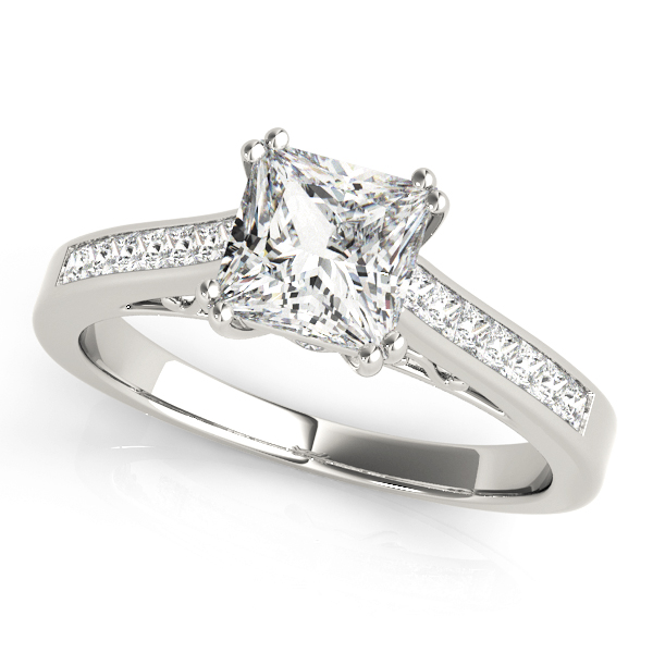 Ziva Lab-Created Double Prong Setting Diamond Ring