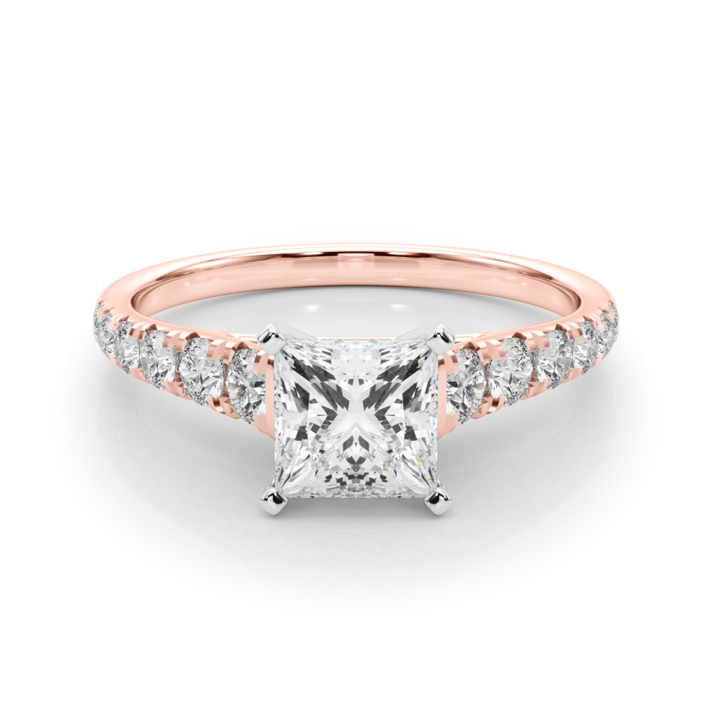 Alfreda Natural 4 Prong Diamond Ring