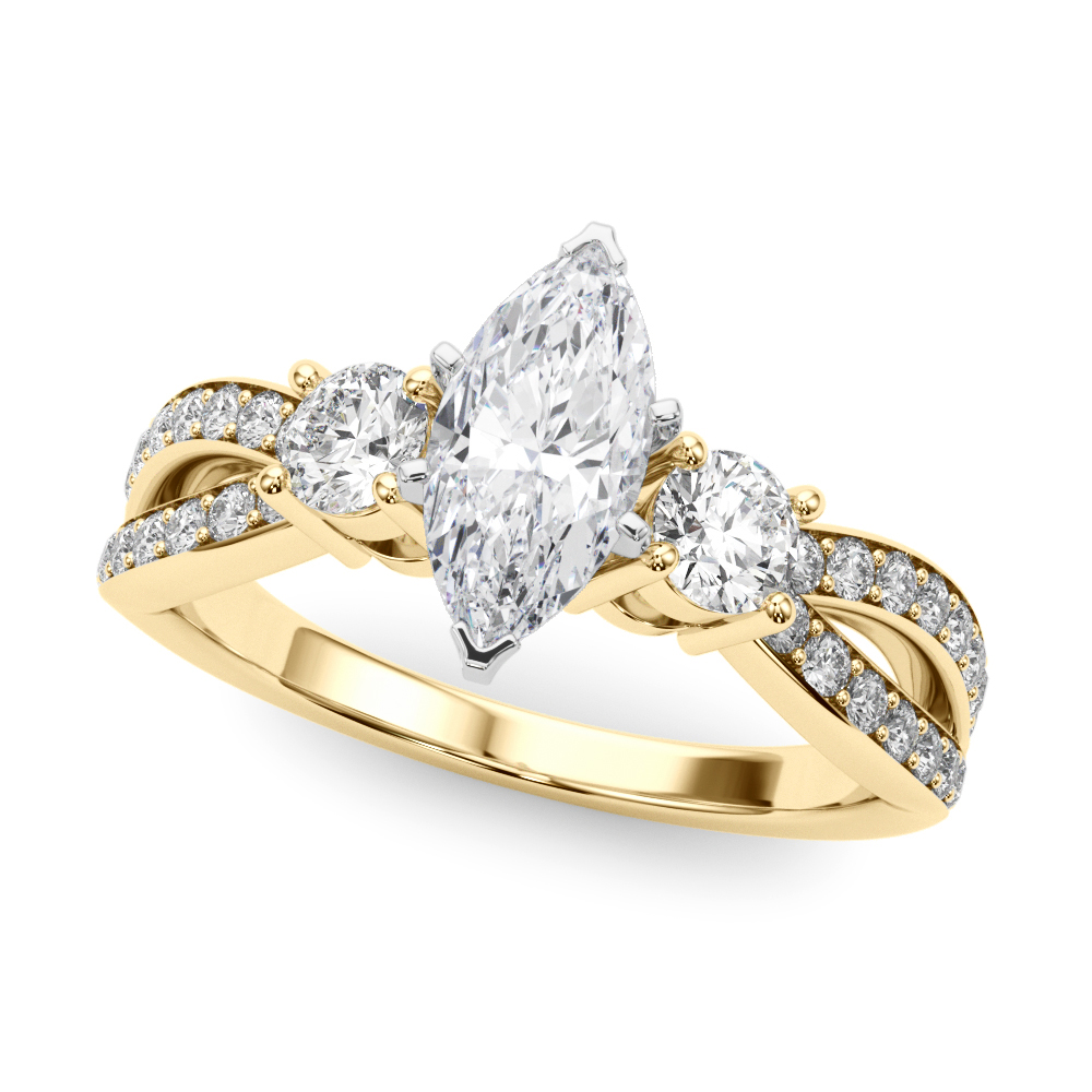 Vatsha Natural 6 Prong Set Diamond Ring