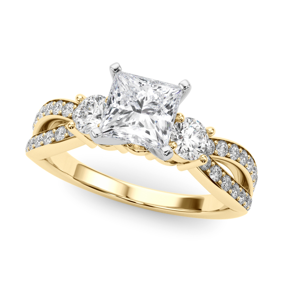 Valina Natural 4 Prong Set Diamond Ring