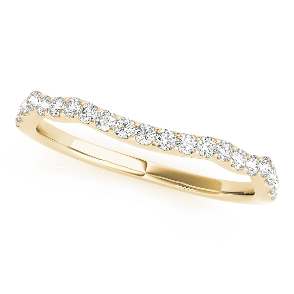 Xev Lab-Created Diamond Pave Setting Wedding Ring