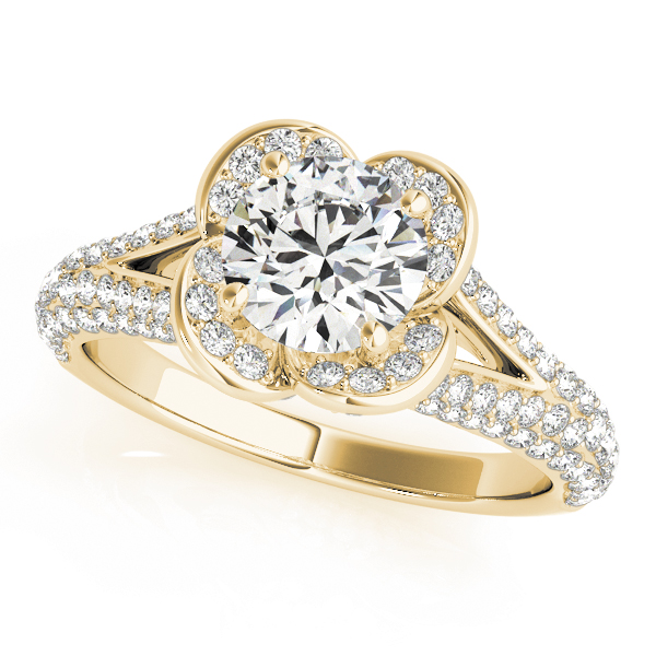 Sheena Natural 4 Prong Diamond Ring