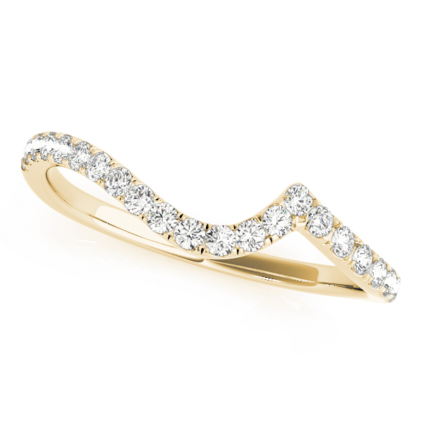 Xinyi Lab-Created Diamond Pave Setting Wedding Ring
