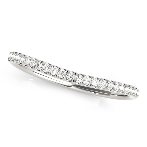 Xen Lab-Created Diamond Pave Setting Wedding Ring