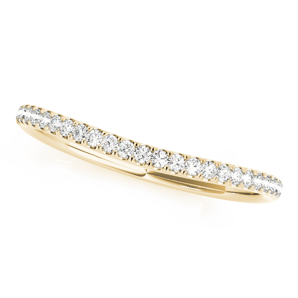 Xen Lab-Created Diamond Pave Setting Wedding Ring