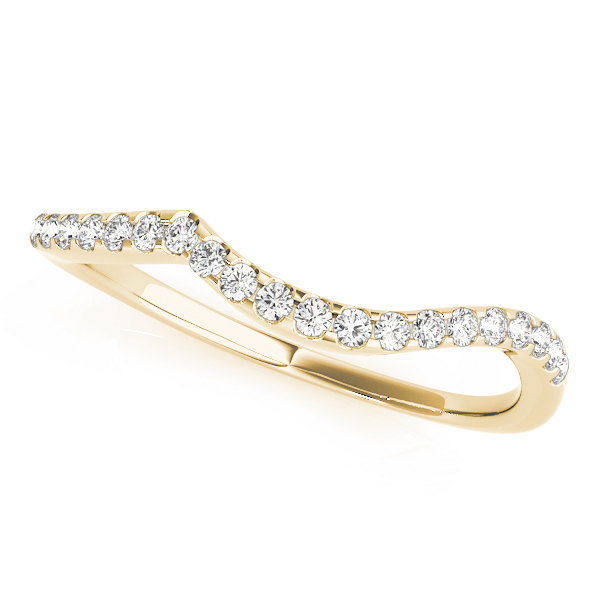 Ximeno Lab-Created Diamond Pave Setting Wedding Ring