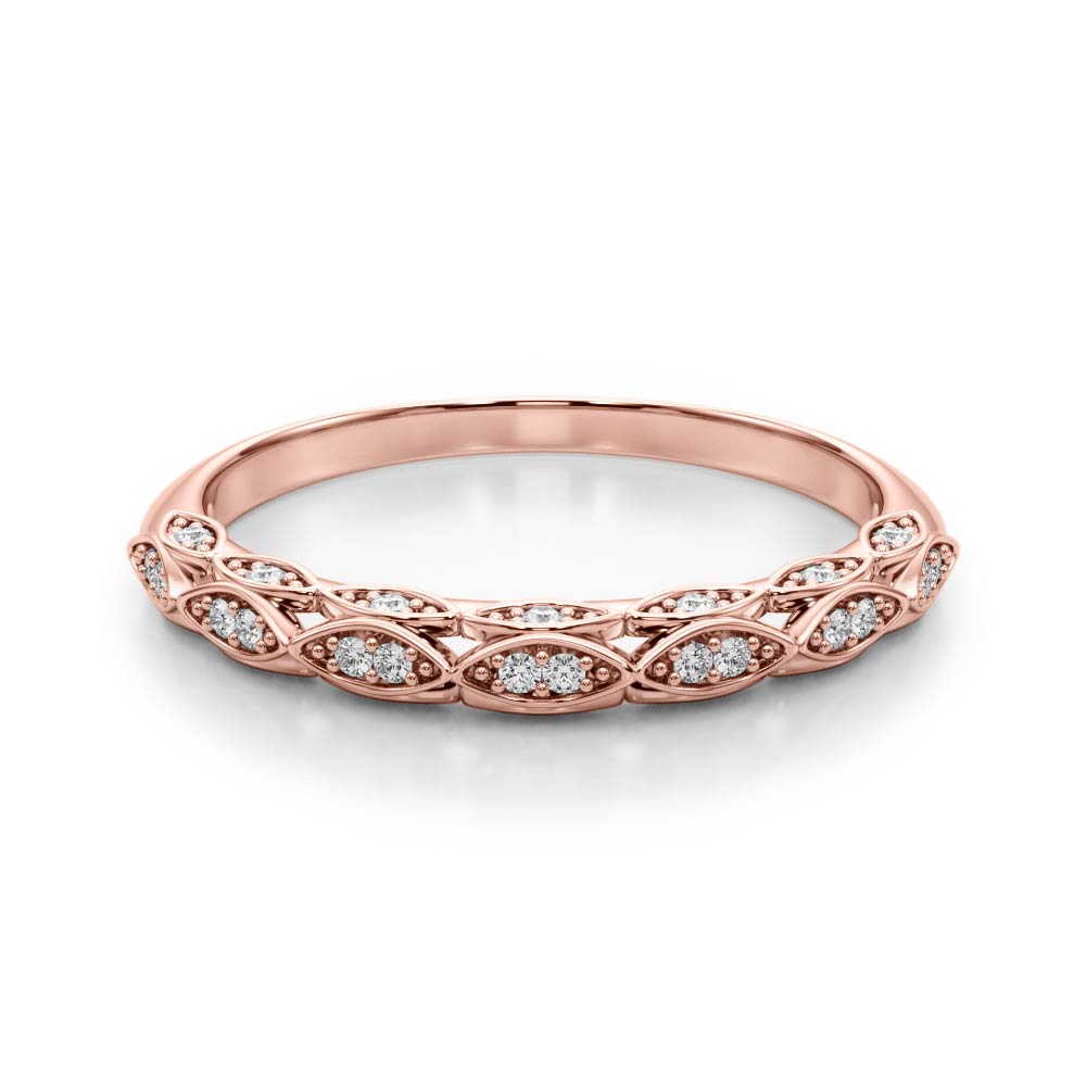 Sanilin Natural Pave set Diamond Ring