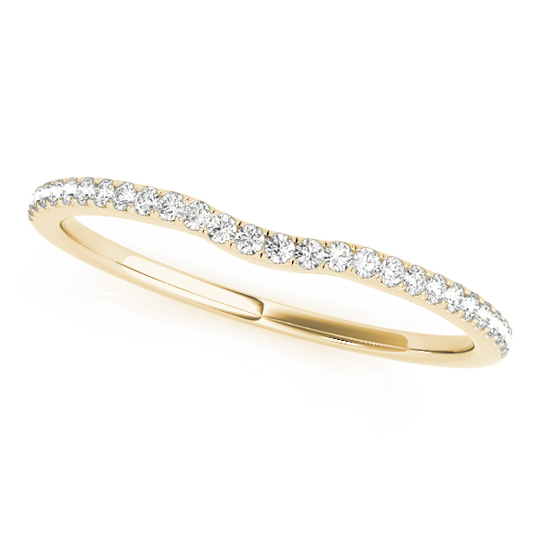 Xzavian Natural Diamond Pave Setting Wedding Ring