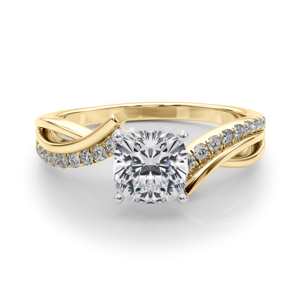 Jiolinna Lab-Created 4 Prong Set Diamond Ring