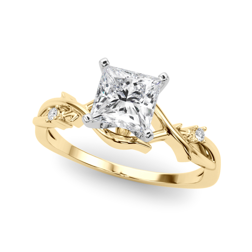 Zulay Lab-Created 4 Prong Setting Diamond Ring