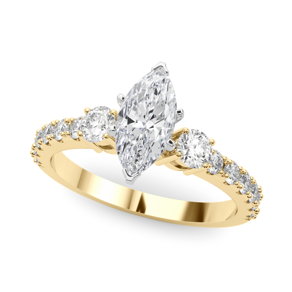 Yoko Lab-Created 6 Prong Set Diamond Ring